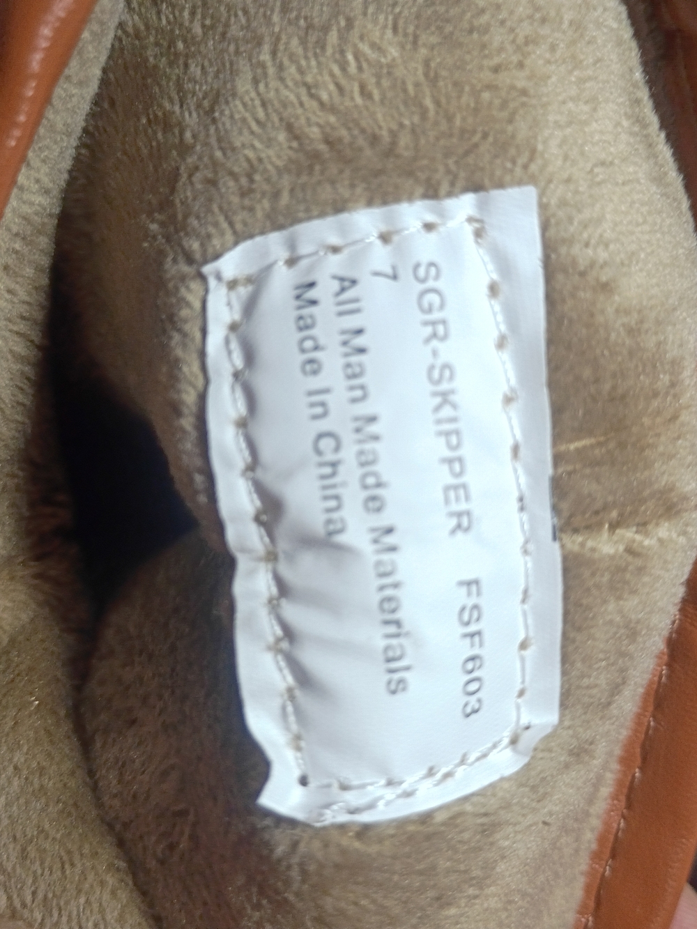 SGR-SKIPPER Brown Loafer - Size 7